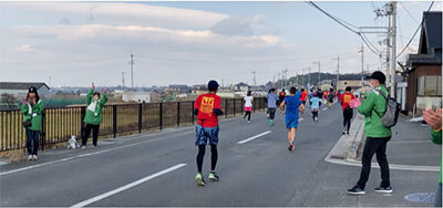 奈良マラソンのボランティアに参加のサムネイル画像