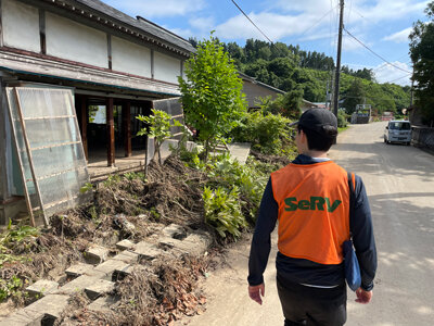 7月25日からの大雨 SeRV先遣隊の活動のサムネイル画像