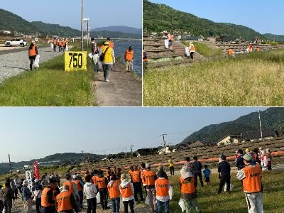 SeRV福山「芦田川を守る日」一斉清掃に参加のサムネイル画像