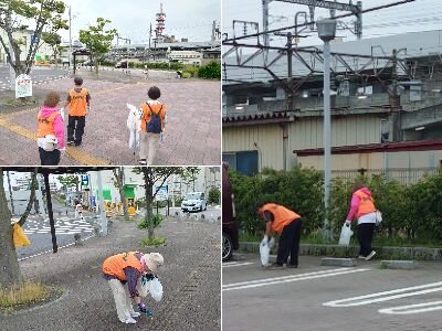 SeRV福島 郡山うねめまつり後の清掃ボランティアのサムネイル画像