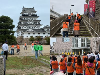 SeRV福山、市内一斉清掃に参加のサムネイル画像
