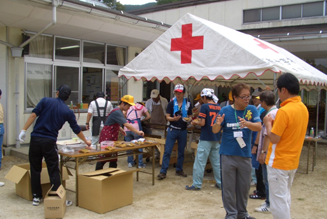 台風12号の被害による災害ボランティアセンター 写真3