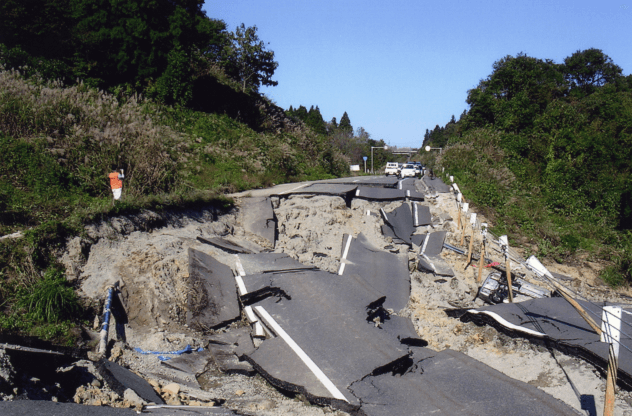 中山間地で起きた新潟県中越地震（2004年）