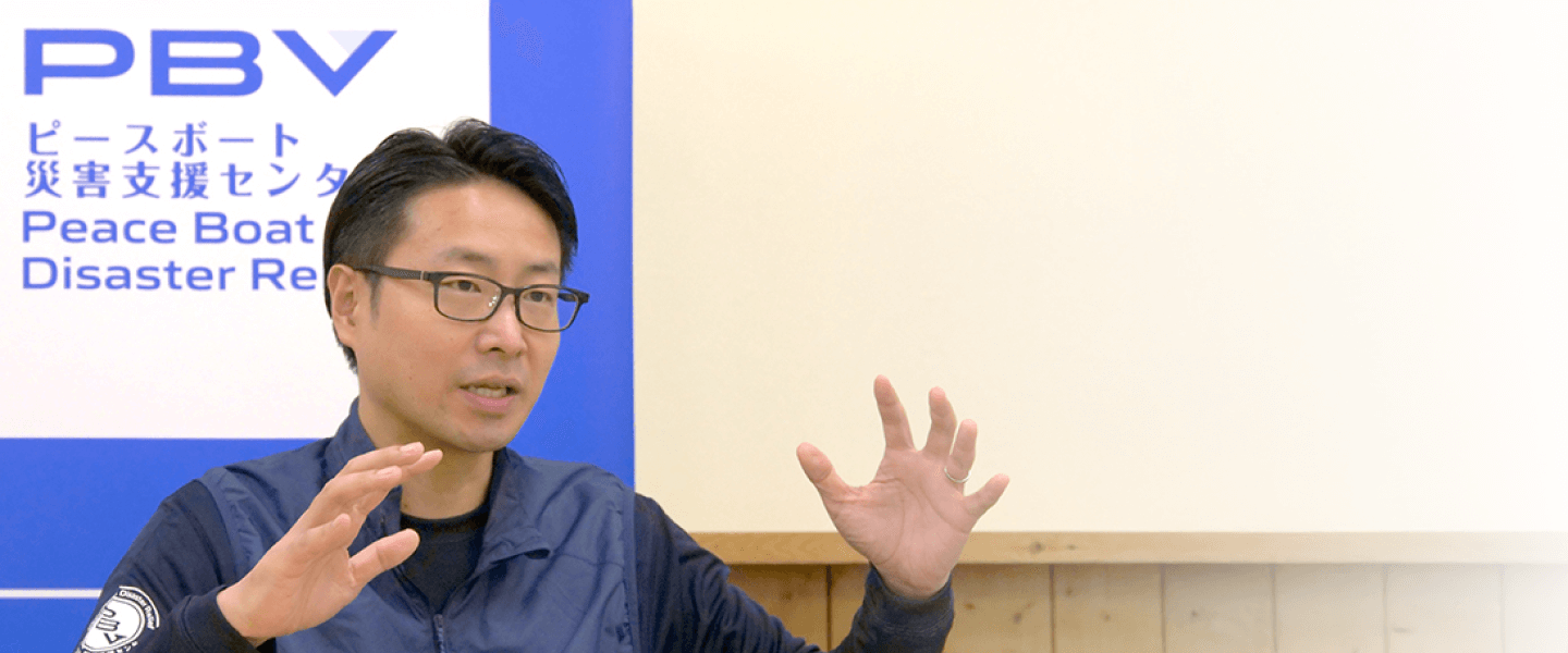 「被災者とボランティア」ではなく人同士として向き合える関係でありたい